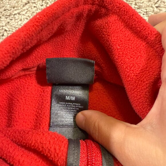 The North Face Glacier Fleece Jacket Quarter Outdoors Winter Basic Zip Mens M - Picture 4 of 7